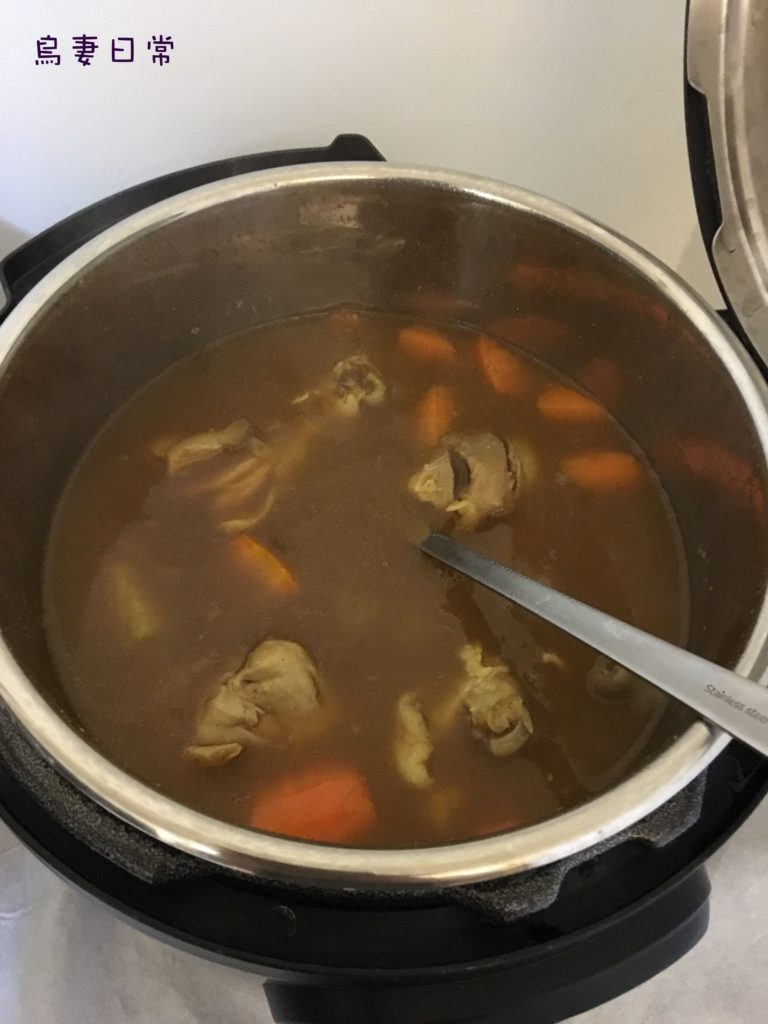 Instant Pot!美味咖哩雞